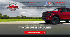 Desktop Screenshot of concourseautomotive.com